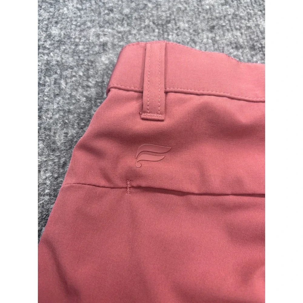 Fabletics Mens One Pant Dusty Rose Mauve Stretch Tapered Chino PT2252183 Size M